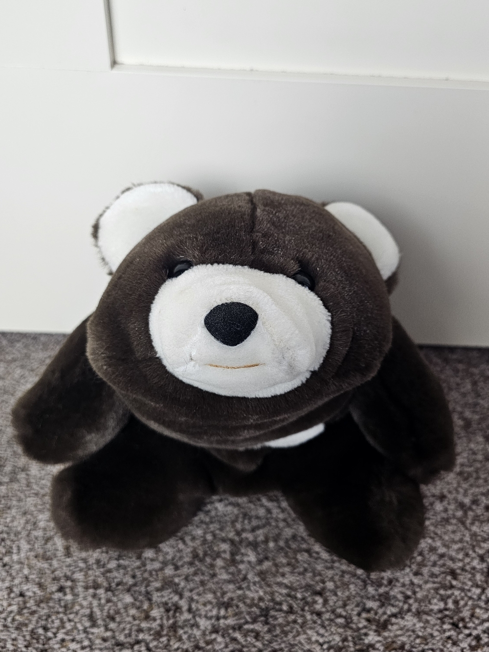 Gund Snuffles Brown and White Plush Bear Stuffed Animal *Irregular Tag*